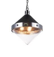 Suspendus sur chaîne