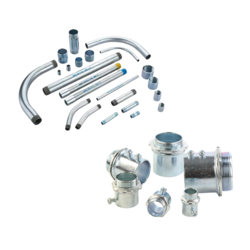Conduits EMT, raccords et manchons