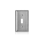 Leviton SL1 Interrupteur à bascule standard 430 1 Gg en acier inoxydable résistant aux intempéries