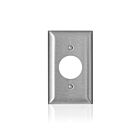 Leviton SS7-40 Plaque murale ouverte standard 1,406" série C 302-304 1G en acier inoxydable