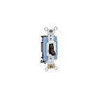 Leviton 1202-2 Interrupteur ca brun bipolaire 15A 277V