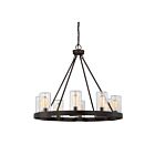 Lustre Savoy House Inman 1-1130-8-13 8 Lumières 480W Bronze anglais