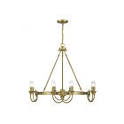 Lustre Savoy House Sullivan 1-2206-8-322 8 Lumières 480W Laiton chaud