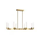Savoy House Del Mar 1-2507-8-322 8-Lumières 40W Laiton chaud Suspendu
