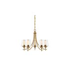 Lustre Savoy House Octave 1-4032-5-322 5 Lumières 300W Laiton chaud