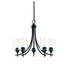 Lustre Savoy House Octave 1-4032-5-BK 5 Lumières 300W Noir