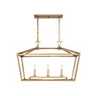 Savoy House Essentials Townsend 1-423-3-322 3-Lumières 180W Laiton chaud Lustre linéaire