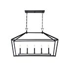 Savoy House Essentials Townsend 1-424-5-44 5-Lumières 300W Bronze Classique Lustre linéaire