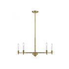 Lustre Savoy House Jasmine 1-4410-5-322 5 Lumières 300W Laiton chaud