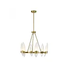 Lustre Savoy House Nouvel 1-5500-6-322 6 Lumières 360W Laiton chaud