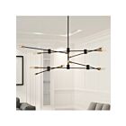 Lustre Savoy House Lyrique 1-7001-12-77 12 Lumières 720W Bronze avec accents en laiton