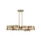 Savoy House Talamanca 1-7508-9-127 9-Lumières 45W Laiton noble Suspendu