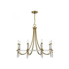 Lustre Savoy House Mayfair 1-7718-8-195 8 Lumières 480W Laiton chaud et chrome