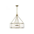 Suspendu Savoy House Essentials Genry 1-8200-5-322 5 Lumières 300W Laiton Chaud