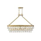 Lustre linéaire Savoy House Windham 1-8702-8-322 8 Lumières 480W Laiton chaud