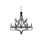 Lustre Savoy House Shields 1-9084-12-13 12 Lumières 720W Bronze anglais