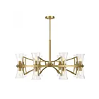 Lustre Savoy House Bennington 1-9705-16-322 16 Lumières 960W Laiton chaud