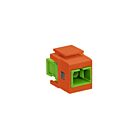 Leviton 41085-ASOAdaptateur Quickport Sc/Apc Orange