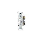 Leviton 1222-SW Interrupteur à bascule blanc 2 ports 20A