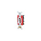 Leviton 1223-PLC Interrupteur de veilleuse transparent à 3 voies, 20 A, 120 V