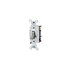 Leviton 1223-SGY Interrupteur CA gris 20A 3W 277V