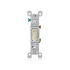 Leviton 1451-2T Interrupteur Sp 2A 120V AC - Amande claire