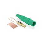 Leviton 16D21-UG Nez conique mâle amovible vert Pb 2-2/0