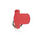 Leviton 16P22-UR Capuchon de protection du connecteur rouge