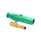 Leviton 17D22-SG Fiche mâle série 17 350-500 verte