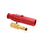 Leviton 17D22-SR Prise mâle série 17 350-500 rouge