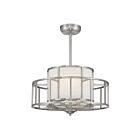 Ventilateur de plafond Savoy House Oslo 30-FD-126-SN 31W 26" Nickel satiné