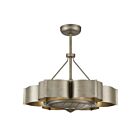 Ventilateur de plafond Savoy House Stockholm 39-FD-125-53 38W 31" Patine d'argent