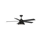 Ventilateur de plafond Savoy House Meridian M2014MBK 33W 52" Noir mat