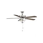 Ventilateur de plafond Savoy House Meridian M2019BNRV 60.99W 52" Nickel brossé
