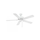 Ventilateur de plafond Savoy House Meridian M2020WH 52.77W 52" Blanc