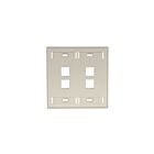 Leviton 42080-4IP Plaque murale Quickport 4Pt I