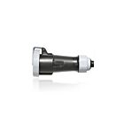 Leviton 420C5WLEVA Connecteur à broche et manchon CEI série LEV avec ensemble de serrage sans vis