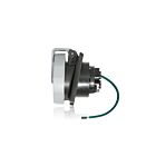 Leviton 520R5WLEV Prise à broche et manchon 20 A - Noir 