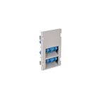 Leviton 41293-4CG Couplage 2 duplex 3 unités 45Dg