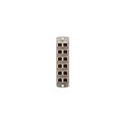 Leviton 5F100-2IC Plaque d'adaptation fibre beige