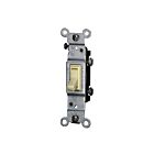 Leviton 2651-2I Interrupteur Sp 15A Alcu Ac ivoire