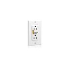 Leviton 7280-W Prise de surtension blanche 
