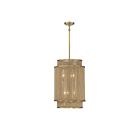 Suspendu Savoy House Ashburn 3-1773-6-320 6 Lumières 360W Laiton Chaud Et Corde