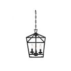 Suspendu Savoy House Essentials Townsend 3-320-3-89 3 Lumières 180W Noir Mat