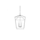 Suspendu Savoy House Essentials Townsend 3-321-4-109 4 Lumières 240W Nickel Poli