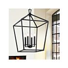 Suspendu Savoy House Essentials Townsend 3-321-4-44 4 Lumières 240W Bronze Classique