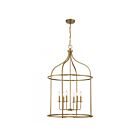 Savoy House Brookstone 3-7388-6-322 6-Lumières 360W Laiton chaud Suspendu