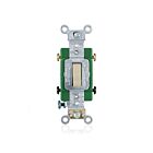 Leviton 3032-2I Interrupteur ca bipolaire 30A 277V ivoire