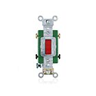 Leviton 3032-2R interrupteur rouge 30A SM