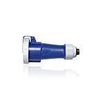Leviton 430C9WLEVA Connecteur à broche et manchon 30A Nsf-Bleu